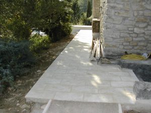 Chantier CRT Forcalquier - travaux de construction, rénovation et terrassement