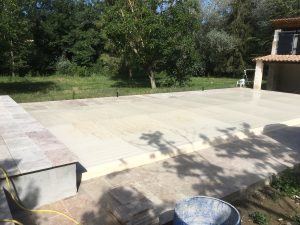 Chantier CRT Forcalquier - travaux de construction, rénovation et terrassement