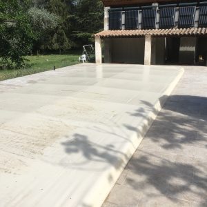 Chantier CRT Forcalquier - travaux de construction, rénovation et terrassement