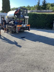 Chantier CRT Forcalquier - travaux de construction, rénovation et terrassement